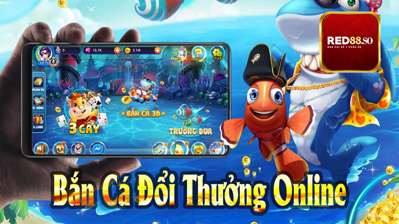 Thông tin sơ bộ về game bắn cá đổi thưởng Red88